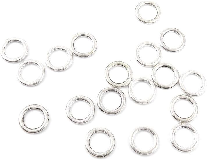 Price per Lot 590 PCS Jewelry Making Charms Antique Silver Tone Color Jewellery Charme Findingss Bulk Wholesale Suppliers Arts Crafts 79700 Jump Rings 10mm