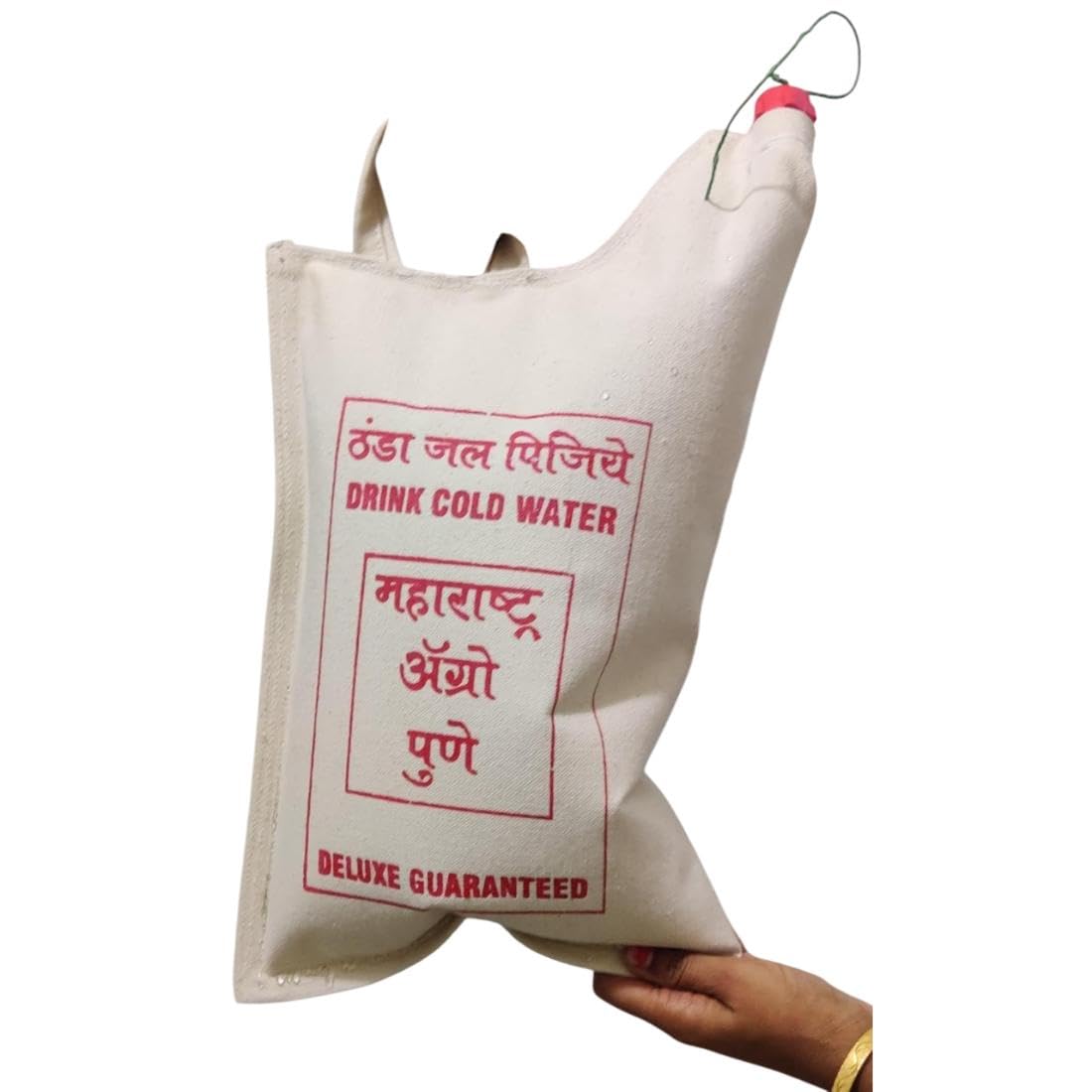 KP2 Canvas Cold Water Bag 4 ltr for Picnic, Tour, Journey, Outdoor Hiking Camping/Water Cooling Bag | Picnic Tour Journey Outdoor Hiking Camping/Water Cooling Canvas Bag (Beige - BG04, 4 Ltr)-image-27