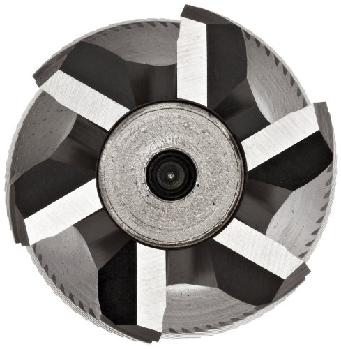 Image of YG-1 E2079 Cobalt Steel Square Nose End Mill, Weldon Shank, Uncoated (Bright) Finish, Roughing Cut, Non-Center Cutting, 30 Deg Helix, 4 Flutes, 3.375 inch Overall Length, 0.5625 inch Cutting Diameter, 0.5 inch Shank Diameter