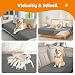 PICK FOR LIFE wasserdichte Hundedecke, beidseitig verwendbare Decke als Schutz für Sofa und Bett - waschbare Haustierdecke für Hunde sowie Katzen, in der Waschmaschine waschbar