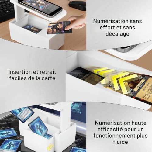 Scanbox pour Cartes MTG TCG, Support de Scanner de Cartes à Collectionner, Support de Scanner Portable Compatible avec ManaBox, Numérisation Rapide et Informations Sur les Prix des Cartes Magic – vue 5