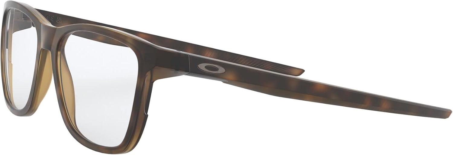 Oakley Men's Ox8163 Centerboard Square Prescription Eyewear Frames Satin Brown Havana/Demo Lens 57 mm image 3 of 7 B0BGQ94H8G