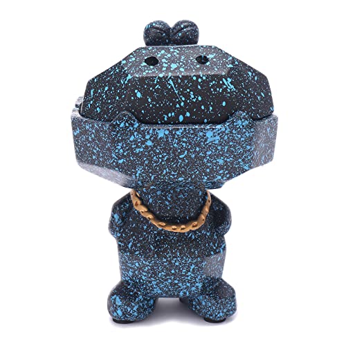 Cute Decorative Ashtrays for Weed Ash tray with Lid MisQMYi Resin ashtray Ashtray for Cigarettes outside Outdoor Ashtray Windproof Ashtray for Home,Patio,Office,Indoor,Parties