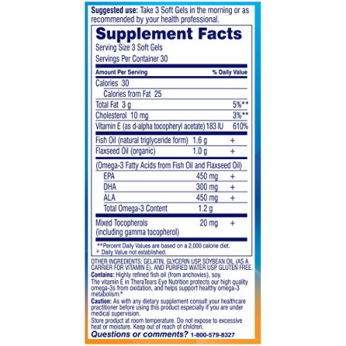 TheraTears Omega 3 Supplement - Image 7