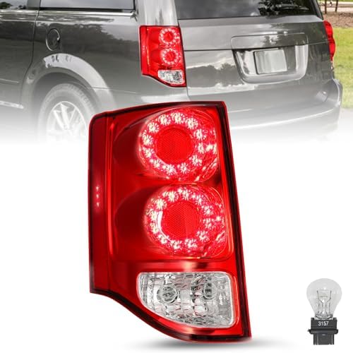 LED Tail Light Compatible With 2011-2020 Dodge Grand Caravan – Right Passenger Side, Replaces 5182534AF