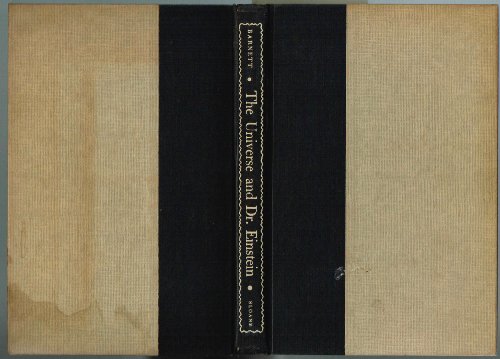 The universe and Dr. Einstein, B0007DO9ZW Book Cover
