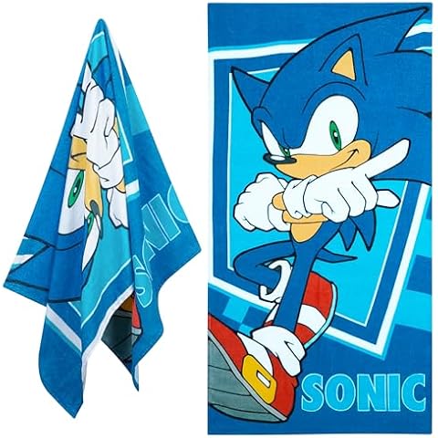 Serviette de Plage Sonic Cover