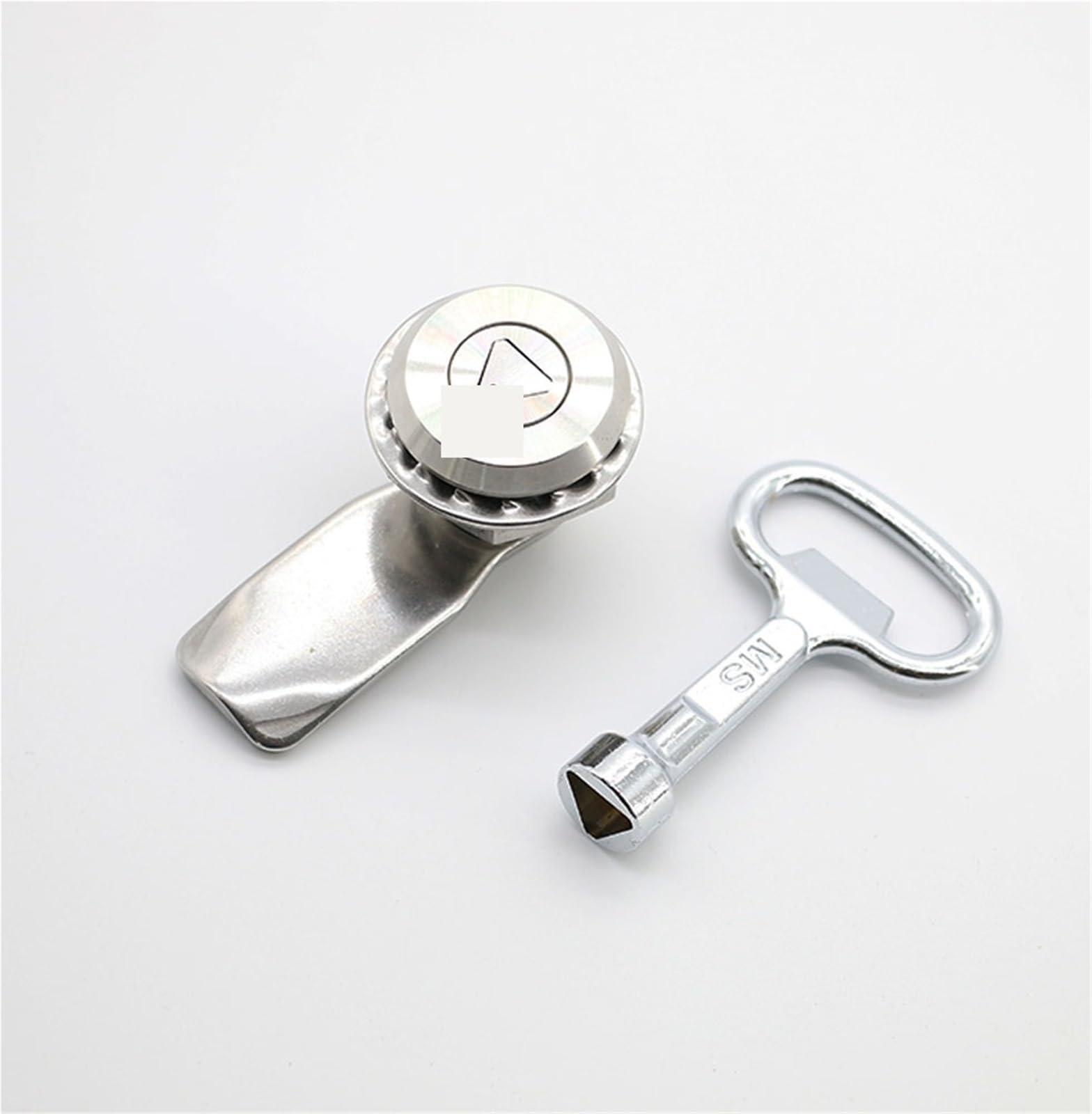 Ntbpeyzvqf Triangle Lock Stainless Steel Lock 20 * 22 Perforated Ms705-3B Distribution Box Tongue 1Pcs(Triangle Lock)