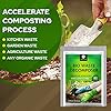 Bio waste decomposer for converting kitchen and garden waste