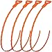 FATHER.SON Four in one 23.6 inch Hair Drain Clog Remover Drain AND Snake Cleaning Tool Drain Snakes Hair Clog Remover Hair Drain Cleaning Tool (4 PCS 23.6 inch)
