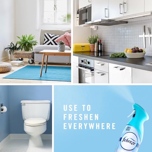 Image of Febreze Odor-Fighting Air Fresheners, Linen Sky, 8.8 Oz, Carton Of 6 Fresheners