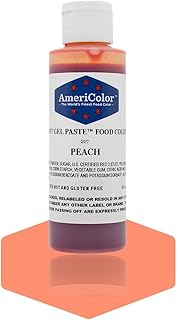 PEACH SOFT GEL PASTE 4.5 OZ Cake Decorating