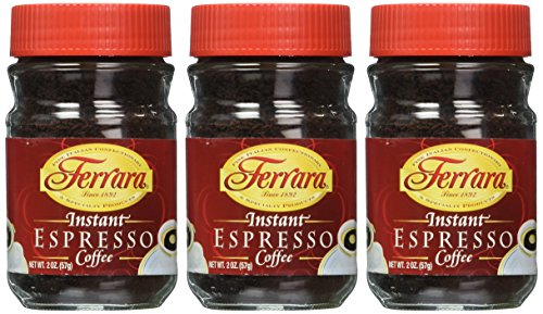 Ferrara Instant Espresso Coffee - Pack of 3 (2 oz each jar) - Thumbnail 2