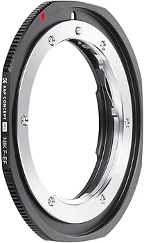 Amazon.co.jp: K&F Concept Mount Adapter for Nikon F-Mount EF Mount