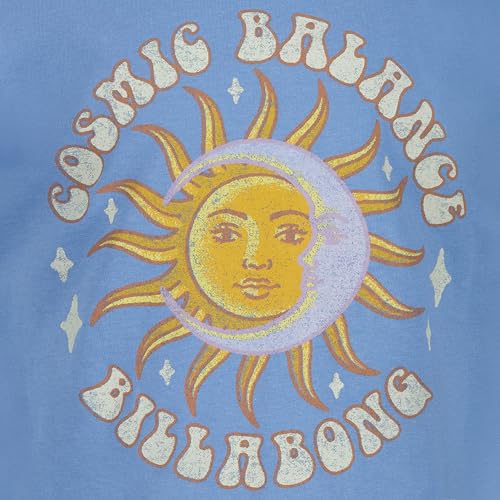 Image of Billabong Girls' Premium Short Sleeve Logo Graphic Tee, Crew Neck T-Shirt, Soft & Comfortable