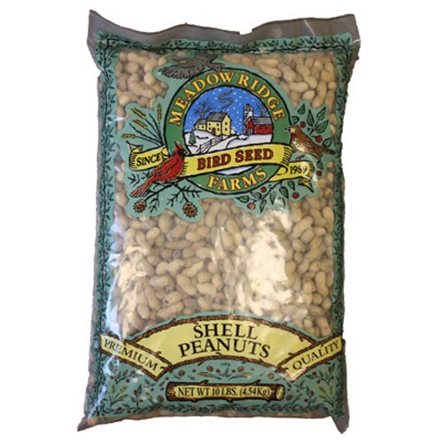 Jrk Seed & Turf Supply B201210 10 Lb Unshelled Cleaned Raw Peanuts Bird Food
