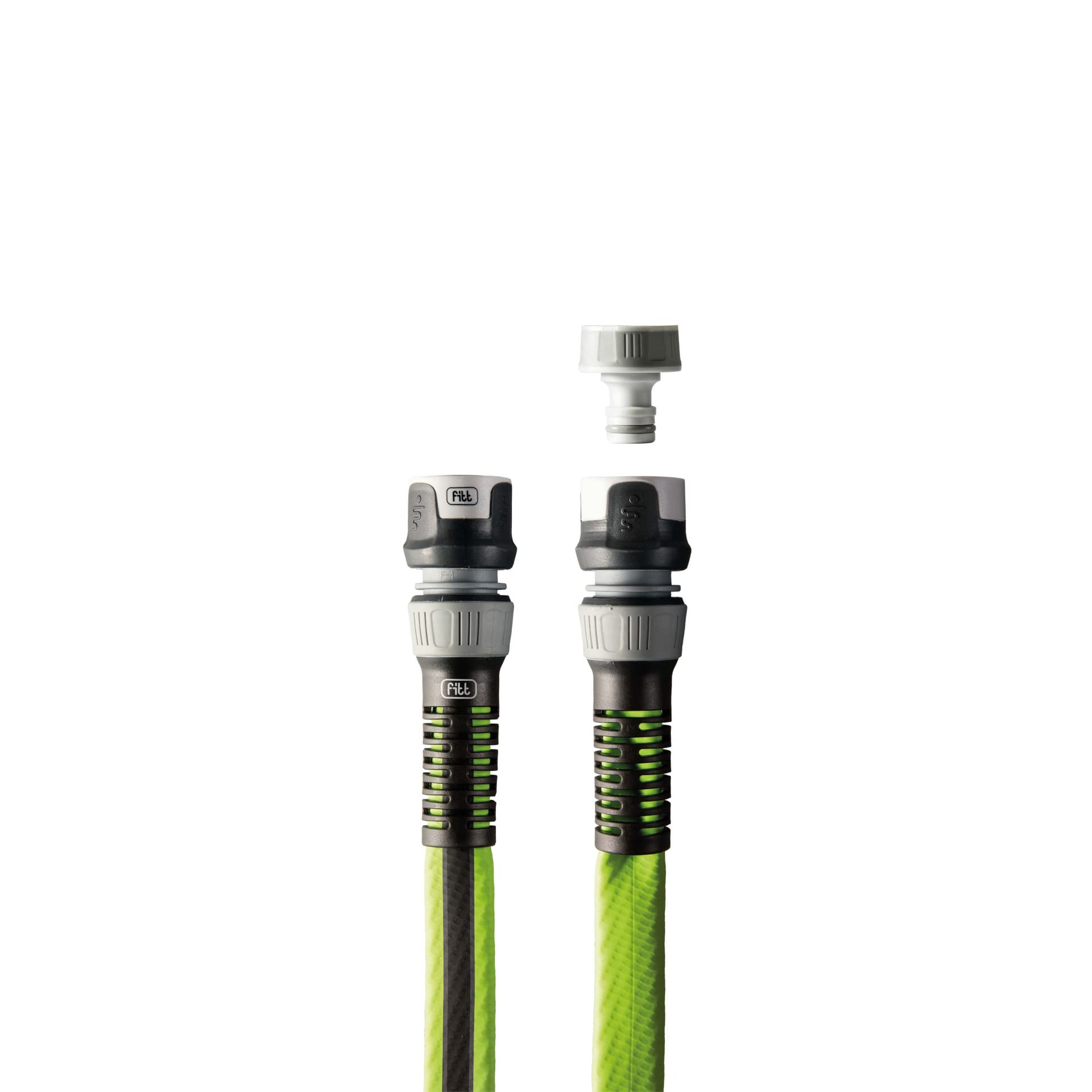 FITT FORCE 3/4" 25 m, Manguera de Agua para Riego de Jardín, Ligera, Resistente y Compacta, para Uso Intensivo, color Lime, -43% CO2e