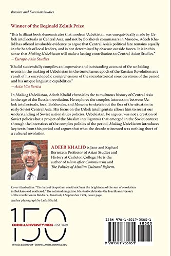 Making Uzbekistan: Nation, Empire, and Revolution in the Early USSR