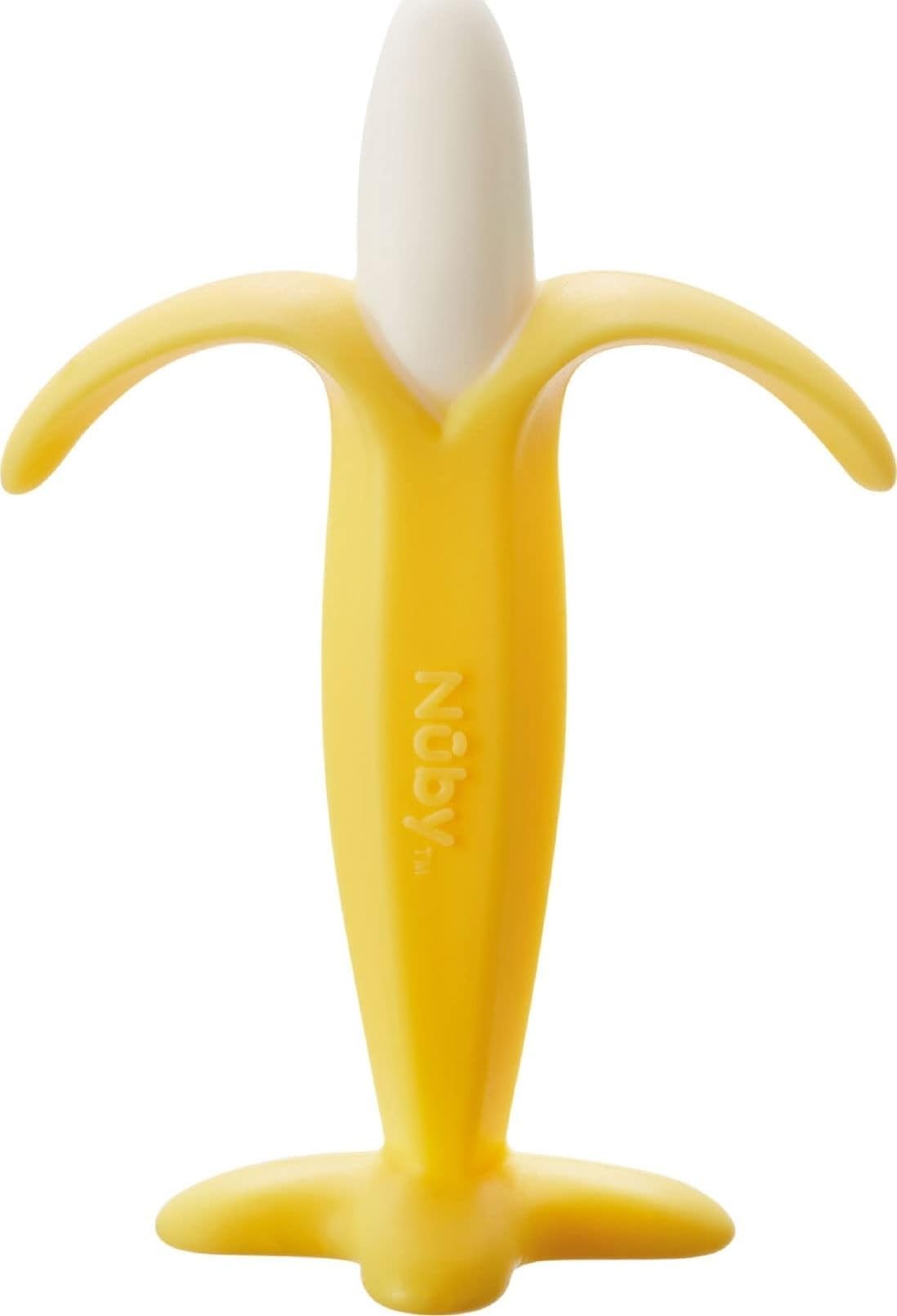 Silicone Banana Baby Teether Toy for Sore Gums, 3M+