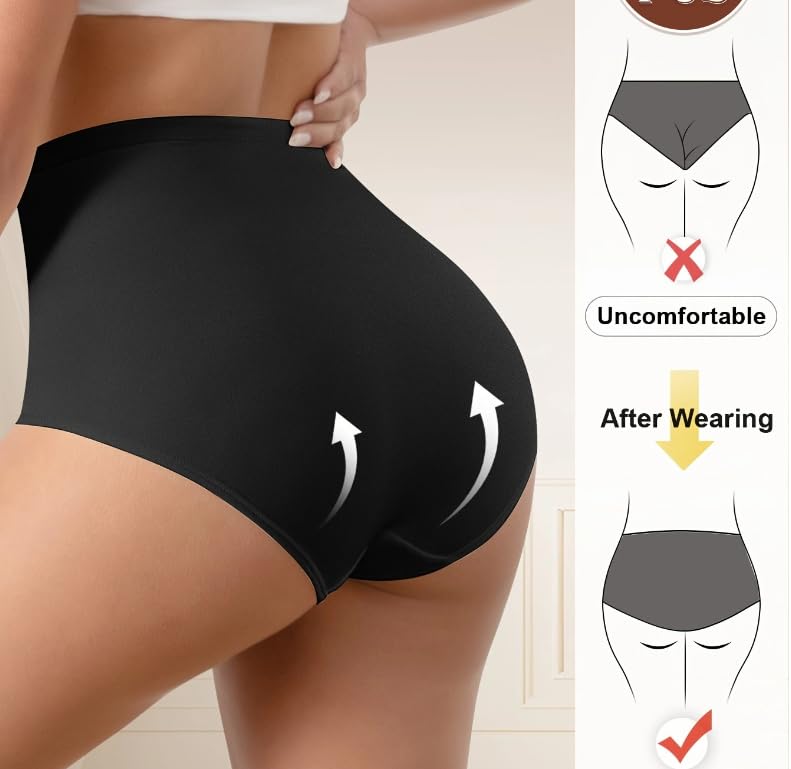 Women's High-Waist Shapewear Panties – Tummy Control & Sculpting2