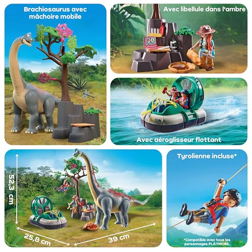 Brachiosaure explorateurs aéroglisseur - vue 8