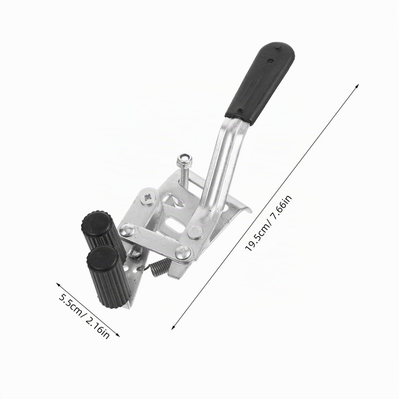 2piezas Frenos Para Sillas De Ruedas Accesorios De Freno De Mano Con Montaje Lateral Repuestos Prácticos Y Duraderos Para Sillas De Ruedas Fácil Instalación Y Diseño Conveniente