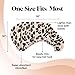 Kitsch Microfiber Hair Towel Wrap for Women – Ultra Absorbent Microfiber Bath Towels for Wet, Curly, Long or Short Hair – Anti-Frizz Hair Wrap, Great Hair Care Gifts for Women – Leopard