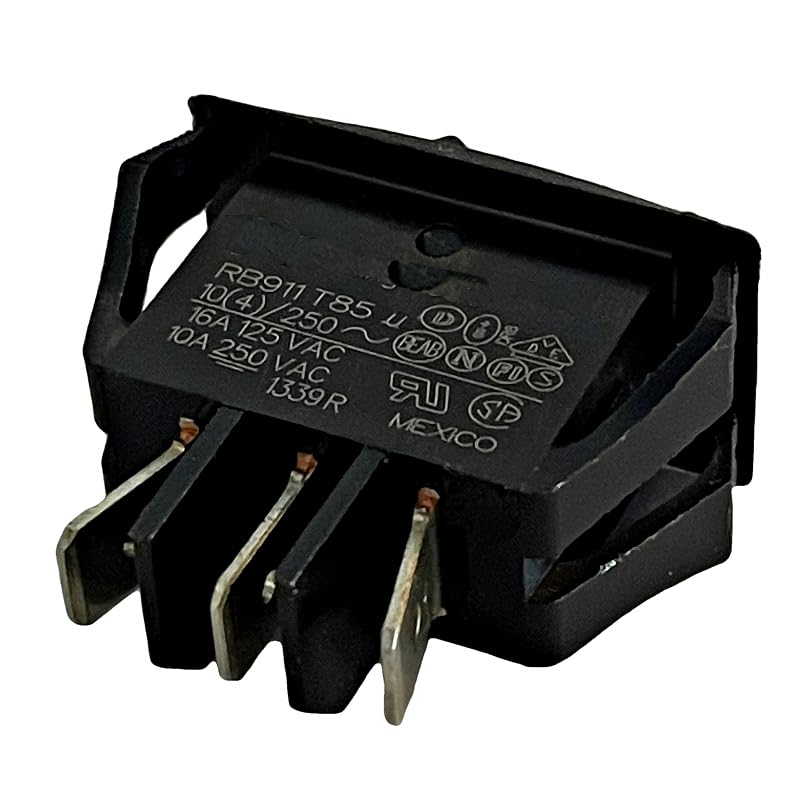 3 Position Rocker Switch for Pellet & Gas Stoves fit for Quadra-Fire