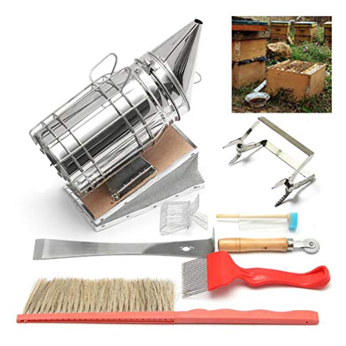 LvRaoo Kit di Attrezzi per Apicoltura Fumatore
