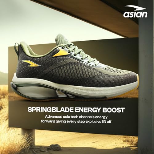 Image of ASIAN Men POWERPLAY-01 Running and Casual wear Walking Shoes with Laces