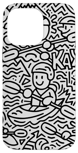 Kayak Canoes-Boat Kayaking, JbN tBbVO JbN V[JbN ނ JbN X}zP[X iPhone 14 Pro Max p