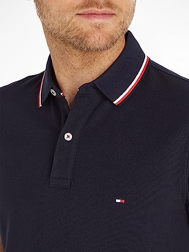Polo Tommy Hilfiger TOMMY TIPPED SLIM POLO EU - vue 3