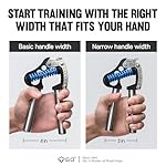 GD IRON GRIP 70 Hand Grip Strengthener (Adjustable hand grip) Wrist and Forearm Strength Trainer Hand Strengthner - Image 5