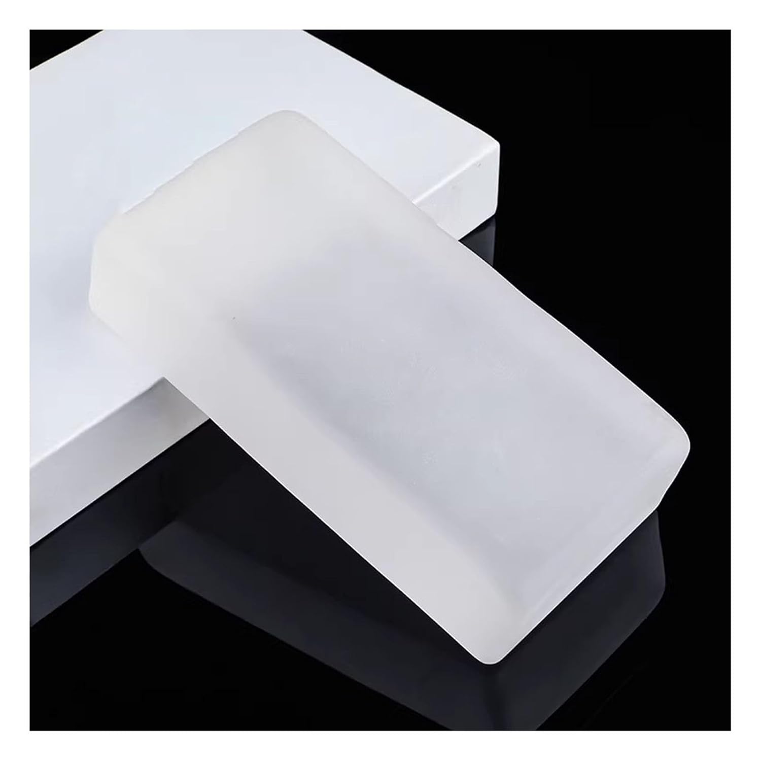 Glass Blocks Solid Rectangle Sound Insulation Thermal Glass Blocks，Room Divider Partition，for Bathroom Bar(Style 2,5 pcs)