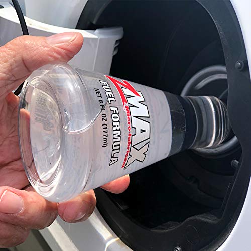 Zmax 58-106 - Fuel Formula - Easy To Use - Fuel Treatment Reduces Carbon Build-Up & Lubricates Metal Extending Life Of Vehicle - Runs Efficiently Improving Gas Or Diesel Mileage - 6 Oz. - 4 Pack #TOP2