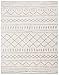 SAFAVIEH Arizona Shag Collection X-Large Area Rug - 11' x 15', Ivory & Beige, Moroccan Design, Non-Shedding & Easy Care, 1.6-inch Thick Ideal for High Traffic Areas in Living Room, Bedroom (ASG741A)