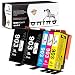 Produktbild ONINO Multipack-Druckerpatronen Kompatibel mit HP 903XL 903 Tintenpatronen für HP Officejet Pro 6950 6970 6760 6978 6979 6965 6968 All-in-One-Drucker (2 Schwarz/1 Cyan/1 Magenta/1 Gelb)