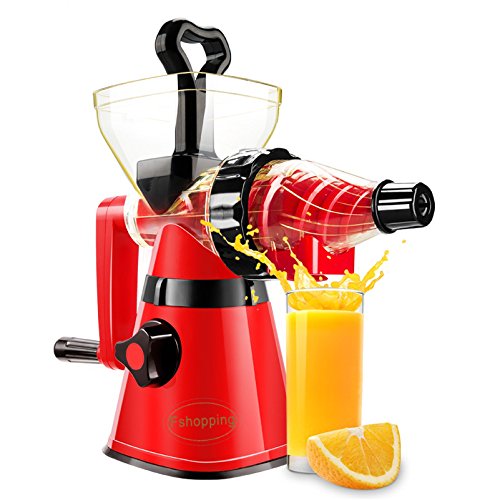Buy hand crank fruit juicer with powerful suction base for