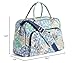 Vera Bradley Women's Cotton Weekender Travel Bag, Santiago, One Size