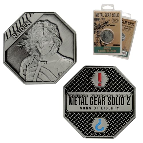 Fanattik Metal Gear Solid 2 Raiden Collectible Coin
