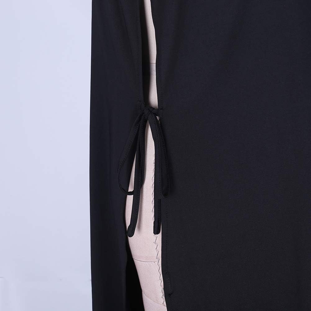 XAKALAKA Women Plus Size Lace Babydoll Lingerie Side Slit Strappy Chemise Sleepwear - Image 7