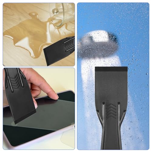 Bewudy 3 Stück Kunststoffspachtel Zubehör, Kunststoff Spachtel Spachtelmesser Kittmesser Werkzeug Flächenspachtel Schaber Set für 3D Drucker Harzentfernung Spackeln Patchen (2 Zoll) – Bild 5