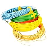 Sougayilang Fly Line 100FT Floating Weight Forward for Fly Fishing