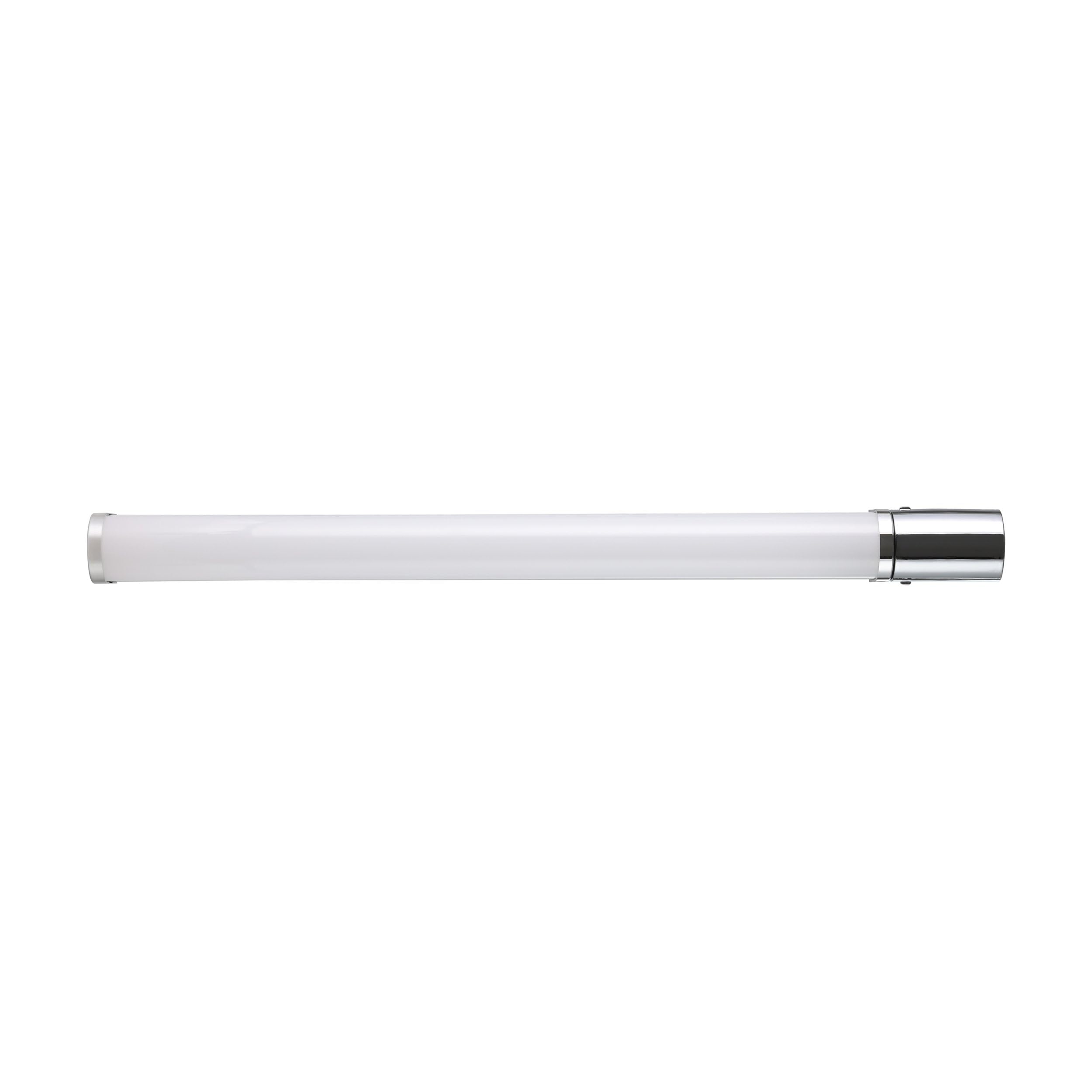 EGLO LED Wandlampe Tragacete 1, Spiegelleuchte mit Steckdose | Wandleuchte aus Aluminium und Kunststoff, Badezimmer Lampe in Chrom, Weiß, Feuchtraumleuchte, IP 44