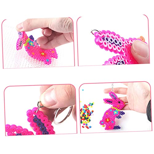 Vaguelly 2 Conjuntos 24 de fusíveis de bricolage miçangas para crianças prazer dante fun miçangas de