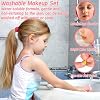 Vextronic Kids Makeup Sets for Girls, Washable Toddler Makeup Kit, Non Toxic Pretend Play Makeup for Kids Ages 3 4 5 6 7 8 9 10 11 12, Little Girls Makeup Kit Toy, Christmas & Birthday Gift (Pink)