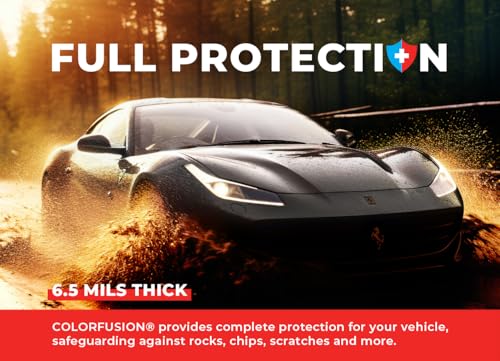 Image of ColorFusion PPF by VViViD, Gloss Metallic Shadow Ash Grey Dry Apply PPF Vinyl Car Wrap Roll 6ft x 5ft