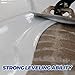 Epoxy Colored Sand Floor Paint, Epoxy Floor Paint for Concrete, High-gloss Marble Effect Coating, Waterproof and Non-Slip, Suitable for Indoor and Outdoor Use (1kg,Sesame gray)