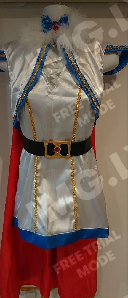 Amazon.co.jp: GIGAヒロイン風 美少女仮面フォンテーヌ風 コスプレ衣装 