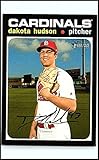 2020 HERITAGE #229 DAKOTA HUDSON CARDINALS BASEBALL